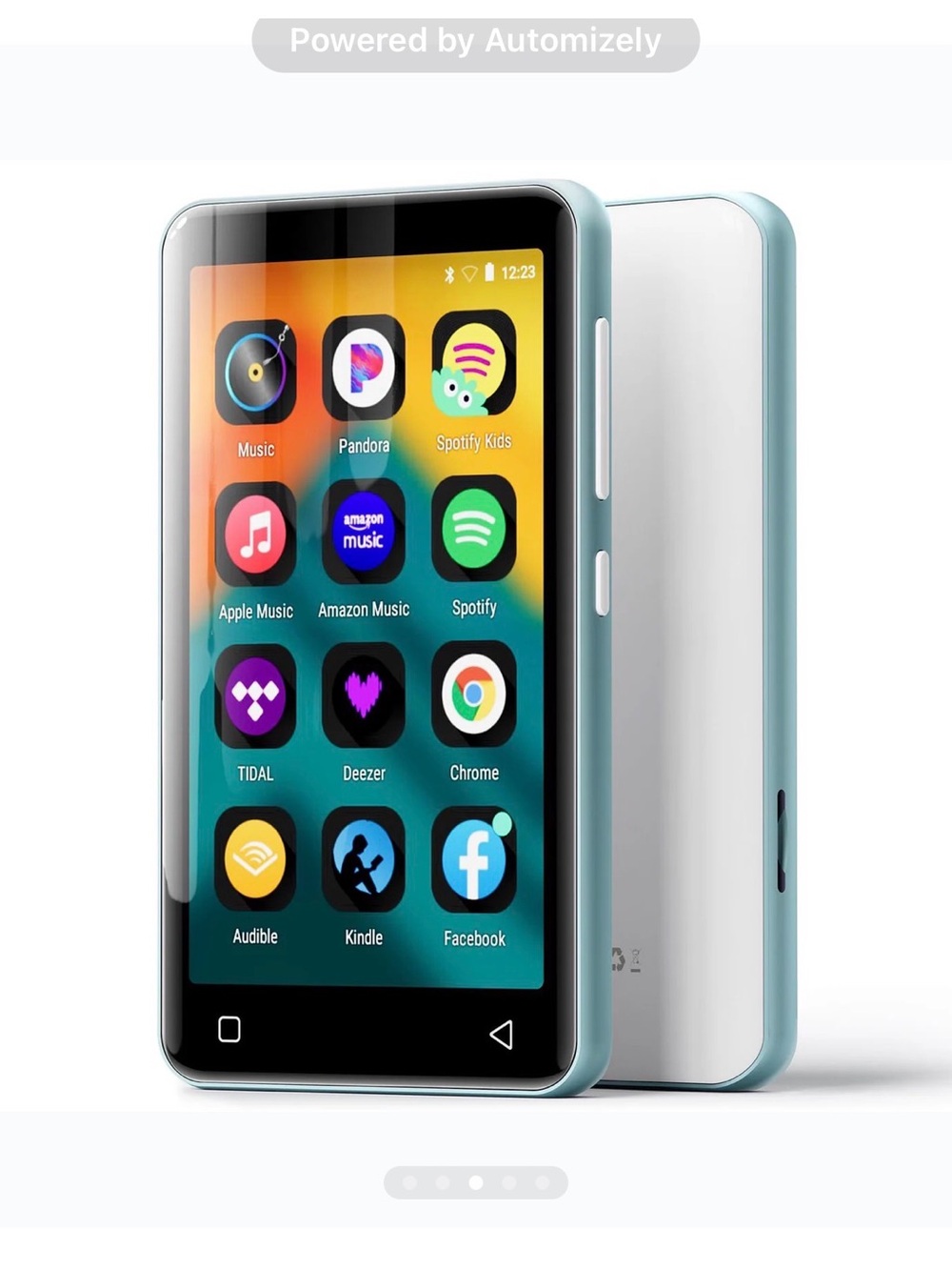 NIB innioasis Portable MP3 Player with Touchscreen